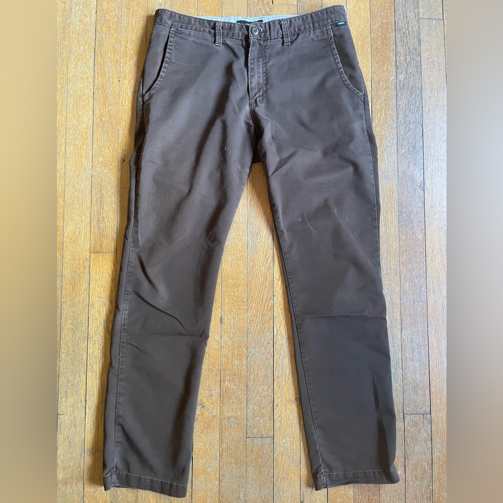 Vans Brown Chino Pants 34